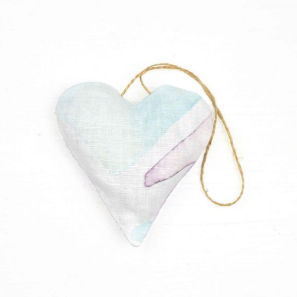 Purple Kitchen Decor, Lavender Heart Wistaria