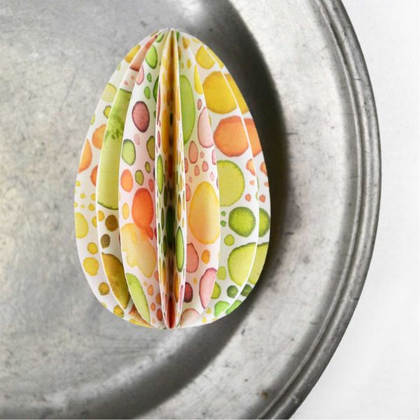 Bastelvorlage Papierornament Lemna
