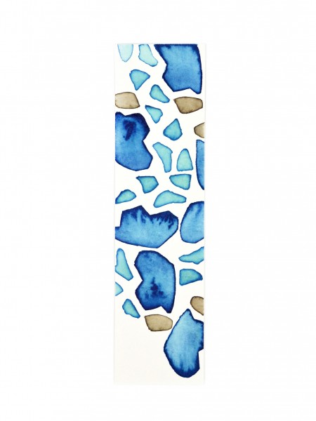 Watercolour Bookmark Coccoloba Baltic